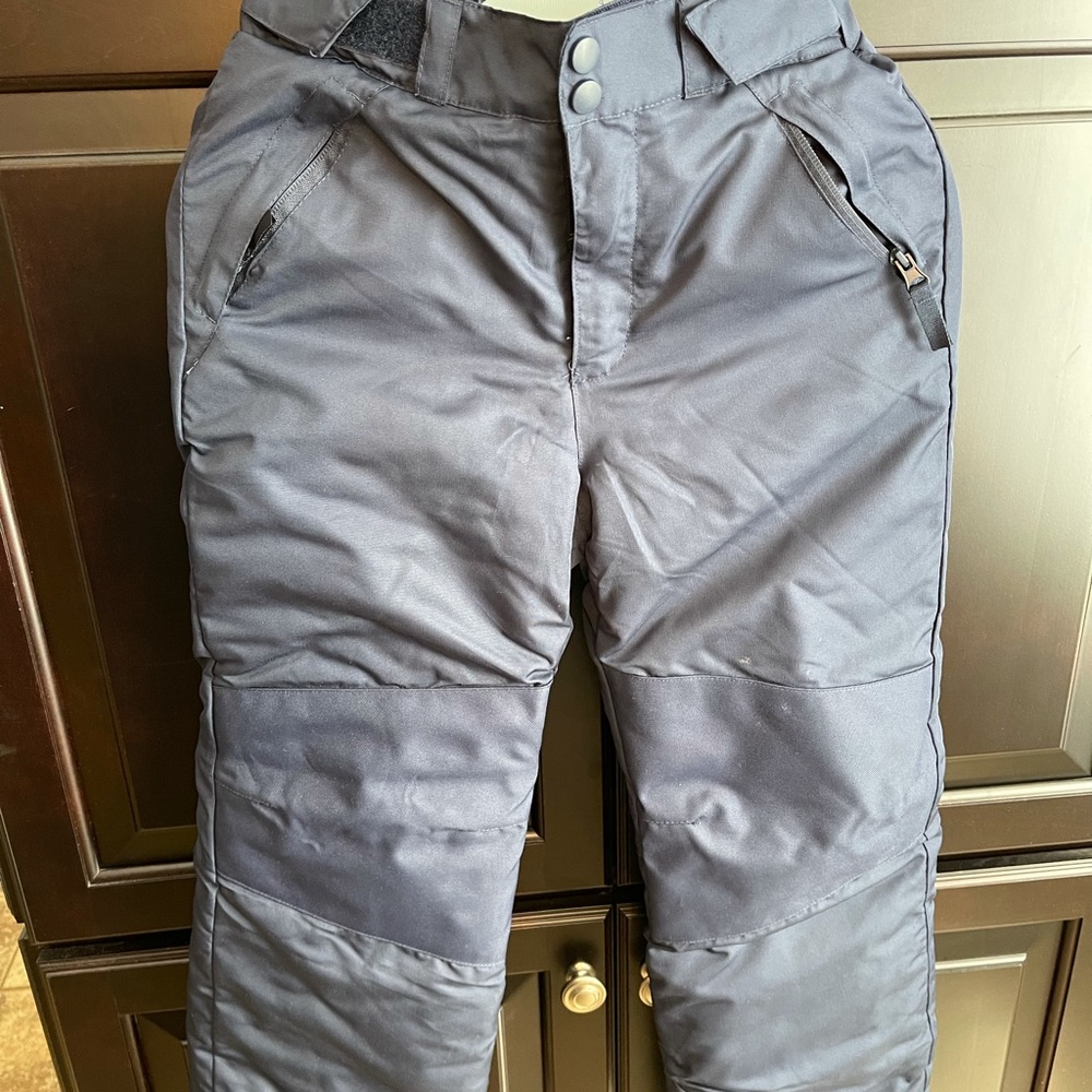 Kids Snow Pants - All in Motion - Size M (8-10) Navy Blue